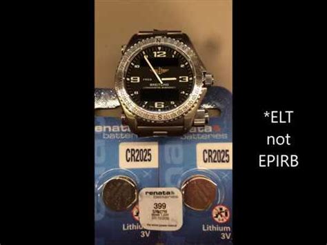 breitling emergency battery replacement